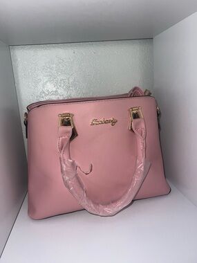 Pink Dome Satchel Handbag